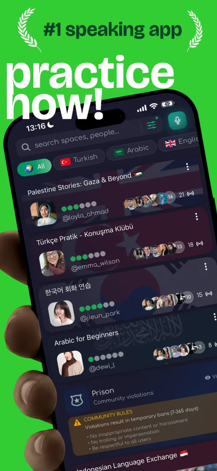 #1 speaking app — practice how you actually talk